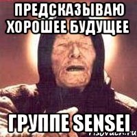 предсказываю хорошее будущее группе sensei