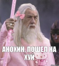 й анохин, пошел на хуй