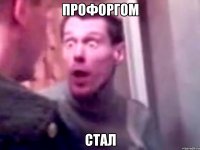 профоргом стал