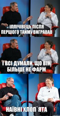 Іллічівець після першого тайму вигравав І всі думали, що він більше не фарм Наївні хлоп`ята