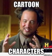 cartoon characters