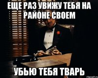 еще раз увижу тебя на районе своем убью тебя тварь