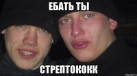 ебать ты стрептококк