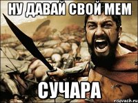 ну давай свой мем сучара