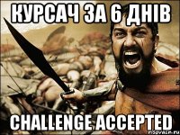 курсач за 6 днів challenge accepted