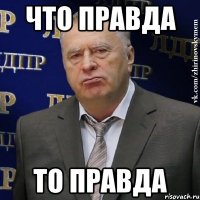 что правда то правда