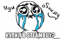  купил в steambuy?