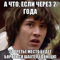 а что, если через 2 года за третье место будет бороться шахтёр (донецк)