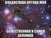 владислава котова моя божественная и самая ахуенная