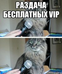 раздача бесплатных vip 