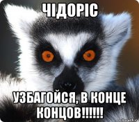 чідоріс узбагойся, в конце концов!!!