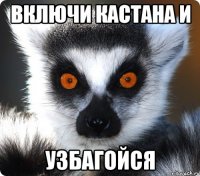 включи кастана и узбагойся