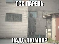 тсс парень надо люмиа?