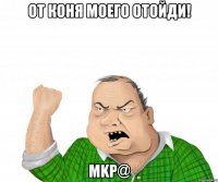 от коня моего отойди! mkp@