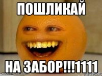 пошликай на забор!!!1111