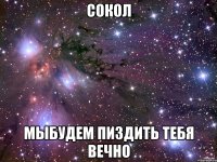 сокол мыбудем пиздить тебя вечно