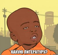  какую литературу?