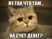 ну так что там... на счет денег?