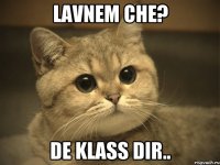 lavnem che? de klass dir..