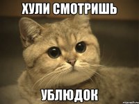 хули смотришь ублюдок