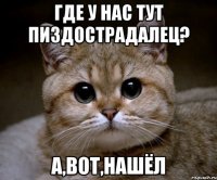 где у нас тут пиздострадалец? а,вот,нашёл