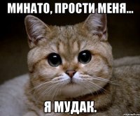 минато, прости меня... я мудак.