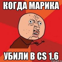 когда марика убили в cs 1.6