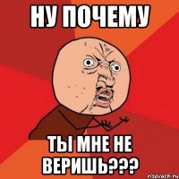 ну почему ты мне не веришь???