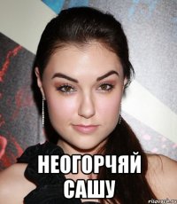  неогорчяй сашу