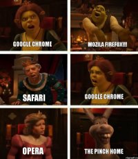 Google chrome SAFARI OPERA Mozila FIREFOX!!! GOOGLE CHROME The PINCH Home