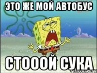 это же мой автобус стооой сука