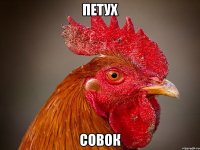 петух совок