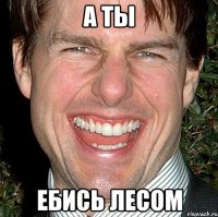 а ты ебись лесом