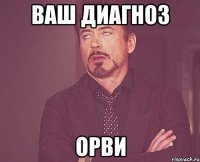 ваш диагноз орви