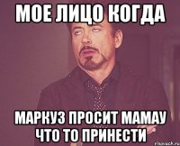 мое лицо когда маркуз просит мамау что то принести