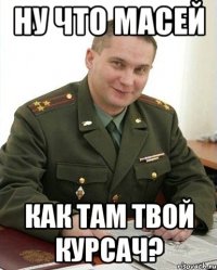 ну что масей как там твой курсач?