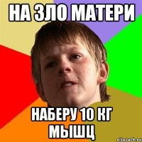 на зло матери наберу 10 кг мышц