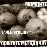 мямлите зачем пришли сожгите методичку почему не ходила месяц пиши объяснительную