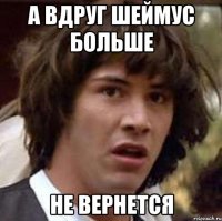 а вдруг шеймус больше не вернется