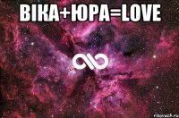 віка+юра=love 