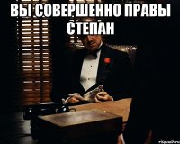 Вы совершенно правы Степан 