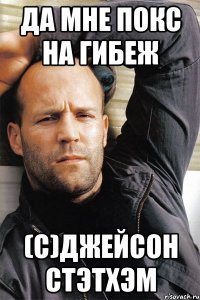 Да мне покс на Гибеж (с)джейсон стэтхэм