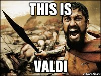 this is valdi