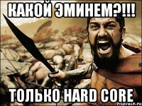 какой эминем?!!! только hard core