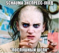 Schauma Экспресс-Уход "Послушный Шелк"