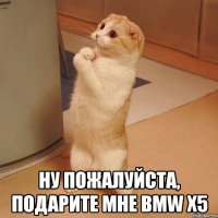  Ну пожалуйста, подарите мне BMW X5