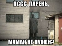 пссс, парень, мумак не нужен?