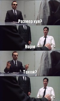 Размер хуя? Норм Такой? 