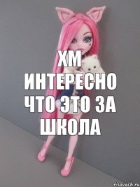 хм интересно что это за школа