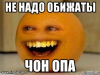 не надо обижаты чон опа